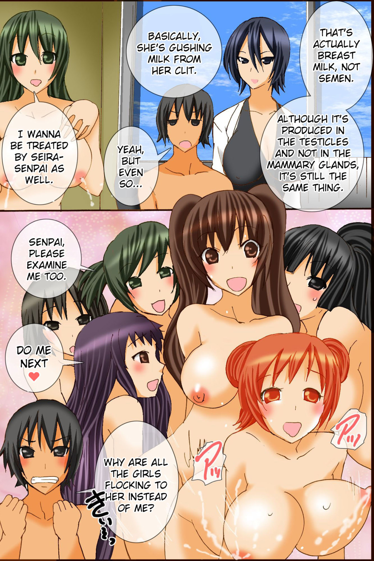 Hentai Manga Comic-Breast Milk Epidemic - My Boobs Just Won't Stop Lactating!-Read-52